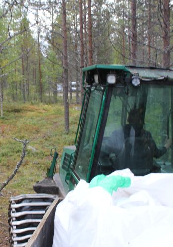 Metsänlannoitus maalevityksenä